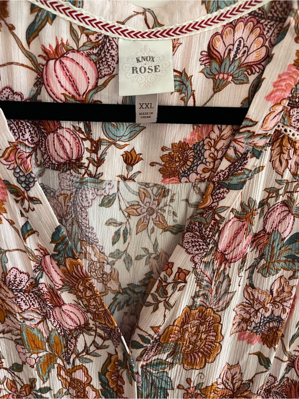 Knox Rose Pink Floral Button-Front Maxi Dress - Picture 2 of 4
